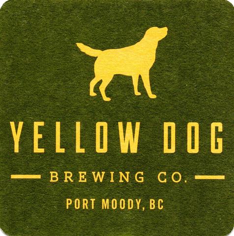 port moody bc-cdn yellow dog quad 2ab (205-o gelber hund-hg grn)